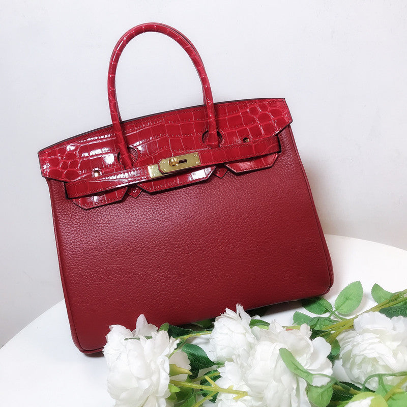 AAA Luxury Crocodile Pattern Handheld and Shoulder Bag