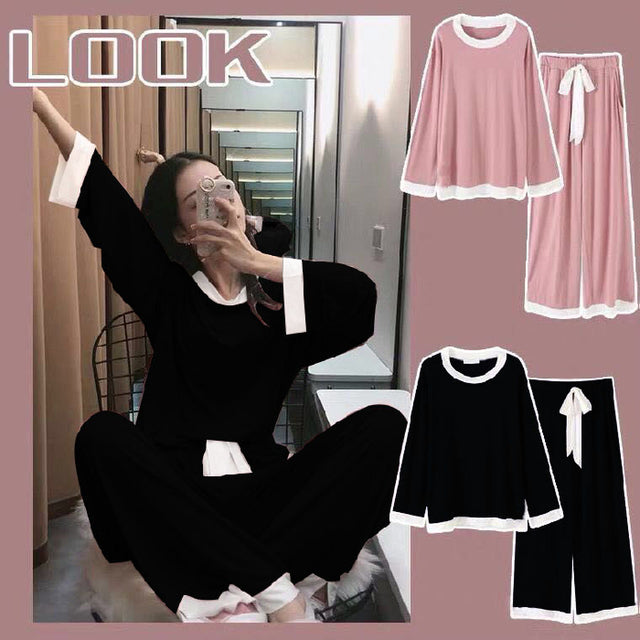 CURVAS ATELIER  Long Sleeve pajamas set designed for the modern woman. Certified from high quality materials