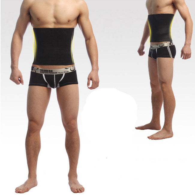 Curvas Atelier Men's Sauna Body Shaper Waist Trainer and Slimming Belt