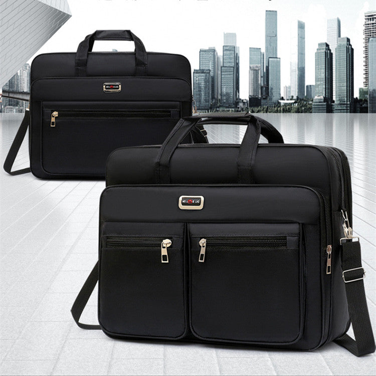 AAA Luxury Men's Splash-proof Crossbody Computer Bag.