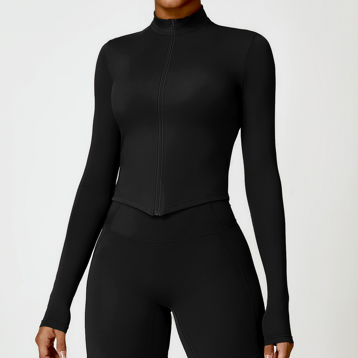 CURVAS ATELIER Activewear set this is tight long sleeve yoga wear offers a perfect combination of comfort, fexibity