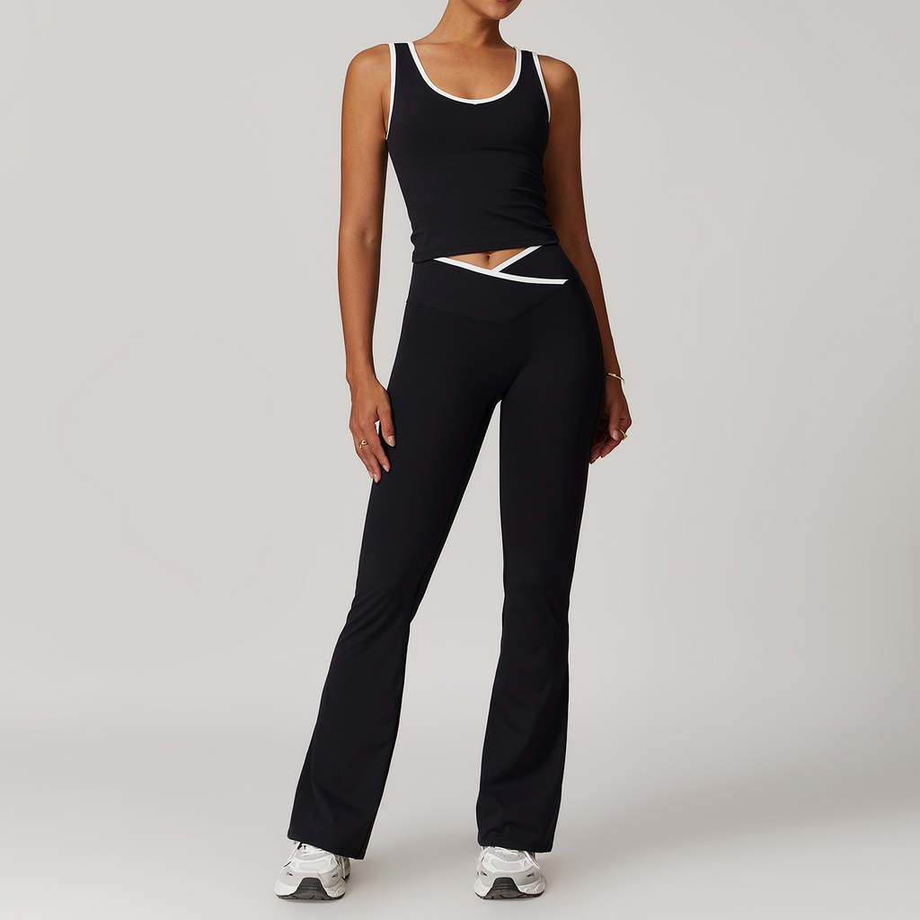 curvas atelier Top Sports Suit Female Fitness Yoga Wear