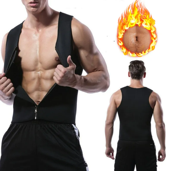 curvas atelier men's Body Shaper Waist Trainer Tank Top