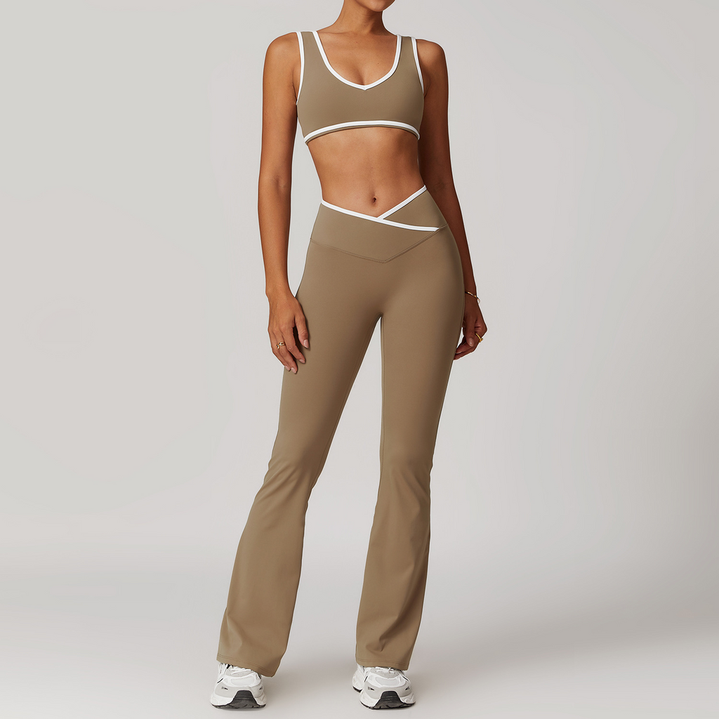 curvas atelier Top Sports Suit Female Fitness Yoga Wear
