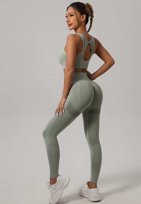 CURVAS ATELIER Nylon Backless Yoga Set