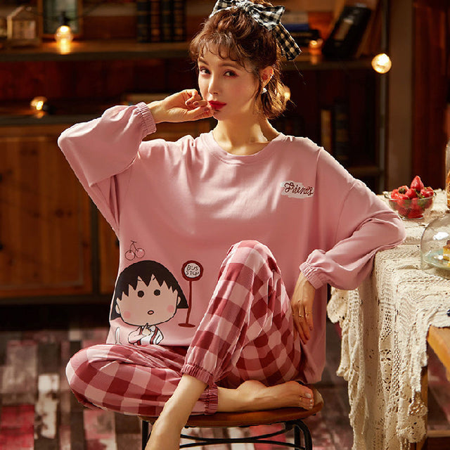CURVAS ATELIER  Long Sleeve pajamas set designed for the modern woman. Certified from high quality materials