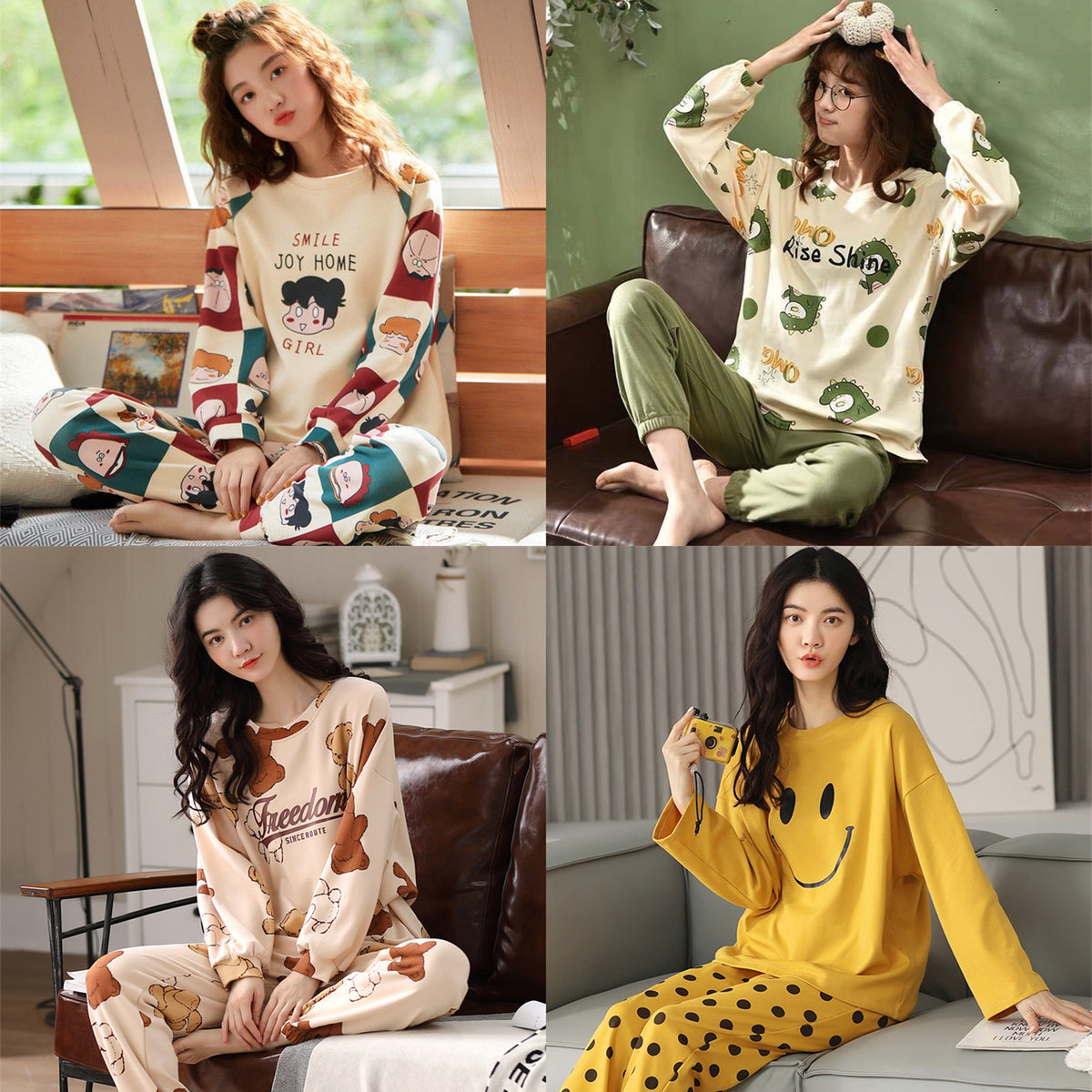 CURVAS ATELIER  Long Sleeve pajamas set designed for the modern woman. Certified from high quality materials