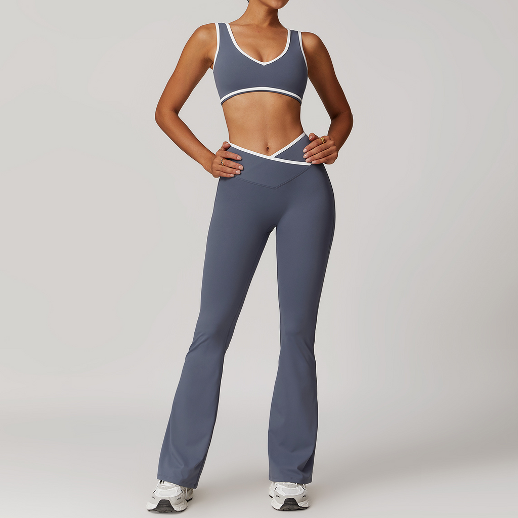 curvas atelier Top Sports Suit Female Fitness Yoga Wear