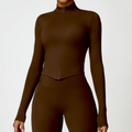CURVAS ATELIER Activewear set this is tight long sleeve yoga wear offers a perfect combination of comfort, fexibity