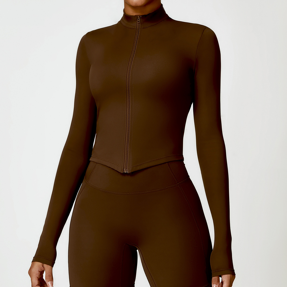 CURVAS ATELIER Activewear set this is tight long sleeve yoga wear offers a perfect combination of comfort, fexibity