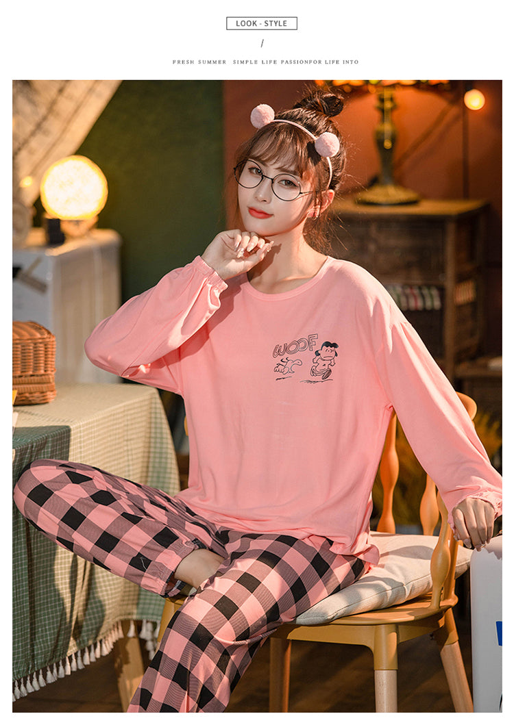 CURVAS ATELIER  Long Sleeve pajamas set designed for the modern woman. Certified from high quality materials
