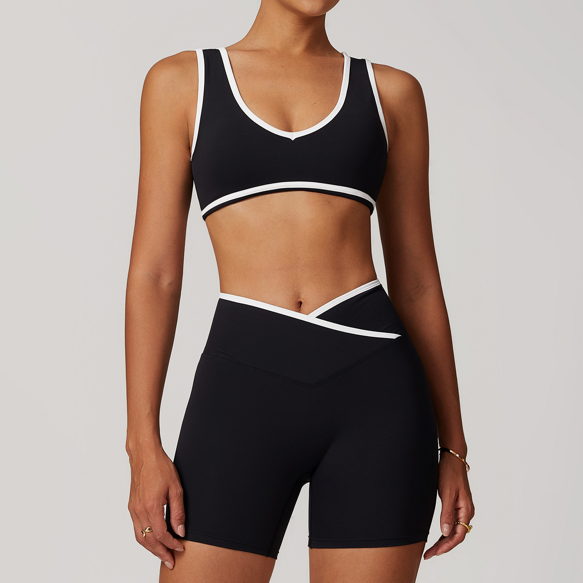 curvas atelier Top Sports Suit Female Fitness Yoga Wear