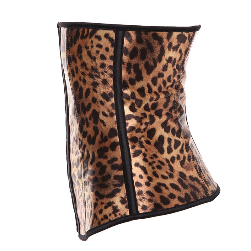 curvas atelier Leopard Print Body Shaper and Waist Cincher