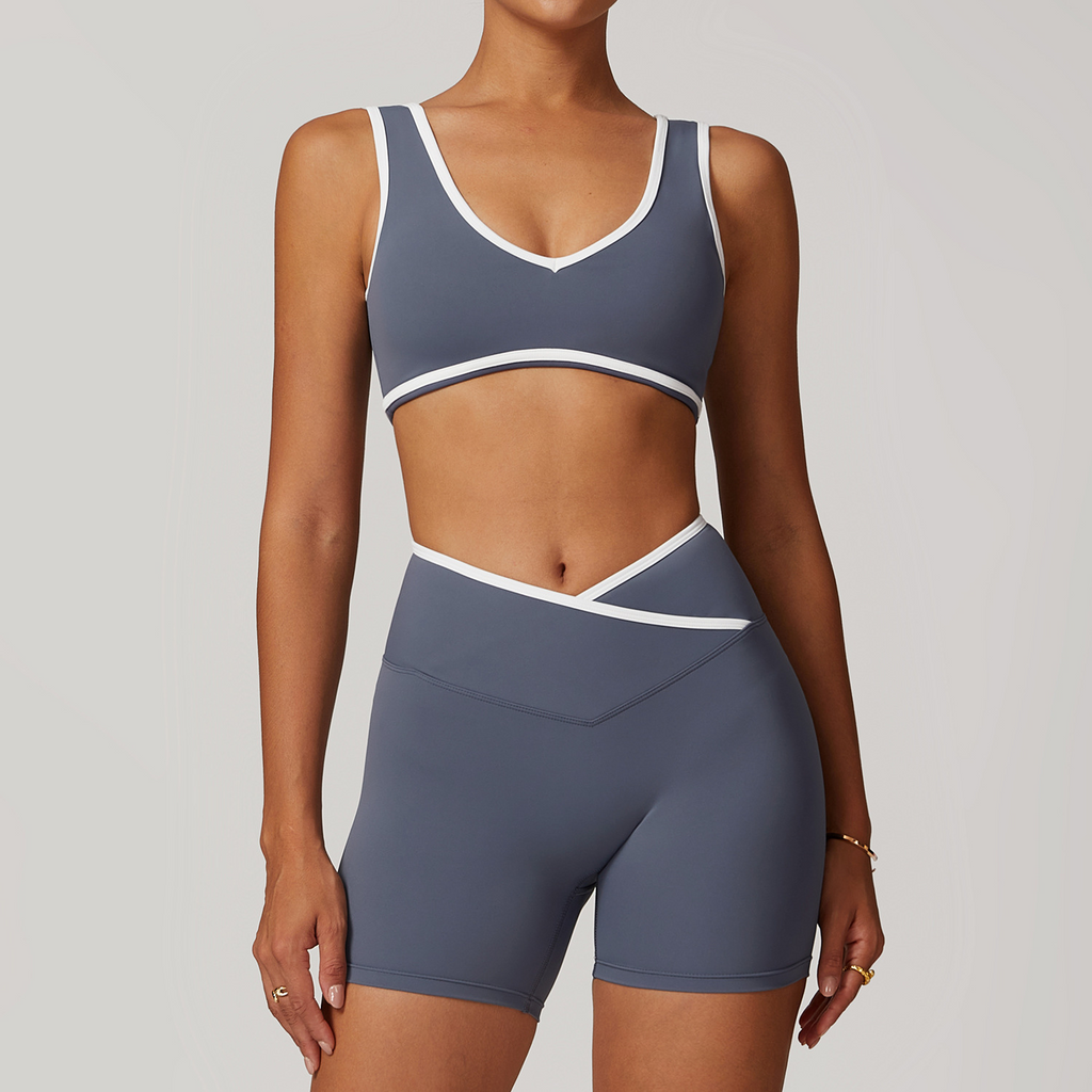 curvas atelier Top Sports Suit Female Fitness Yoga Wear
