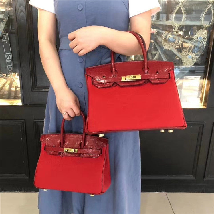 AAA Luxury Crocodile Pattern Handheld and Shoulder Bag
