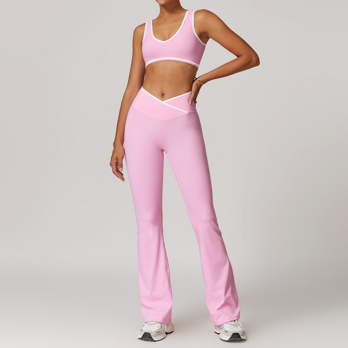 curvas atelier Top Sports Suit Female Fitness Yoga Wear