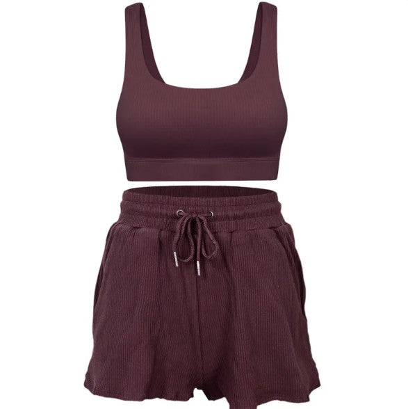 CURVAS ATELIER short sleeve gym yoga suit designed for ultimate comfort and flexible whether