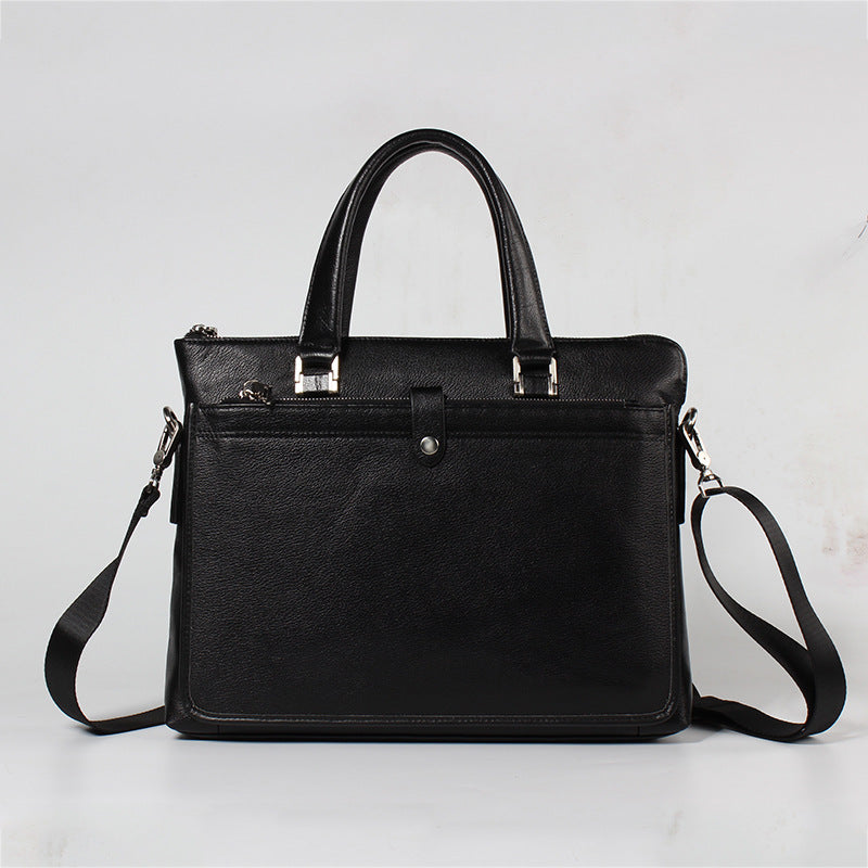 AAA Luxury Leather Briefcase for Men, Crossbody Bag.