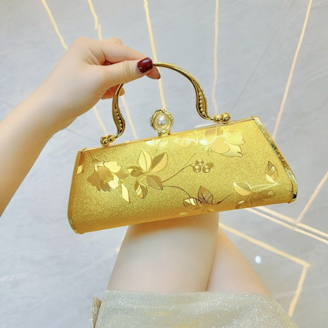 AAA Luxury Handmade rhinestone Dinner bag Cocktail Dress Bag Hand-held skew party