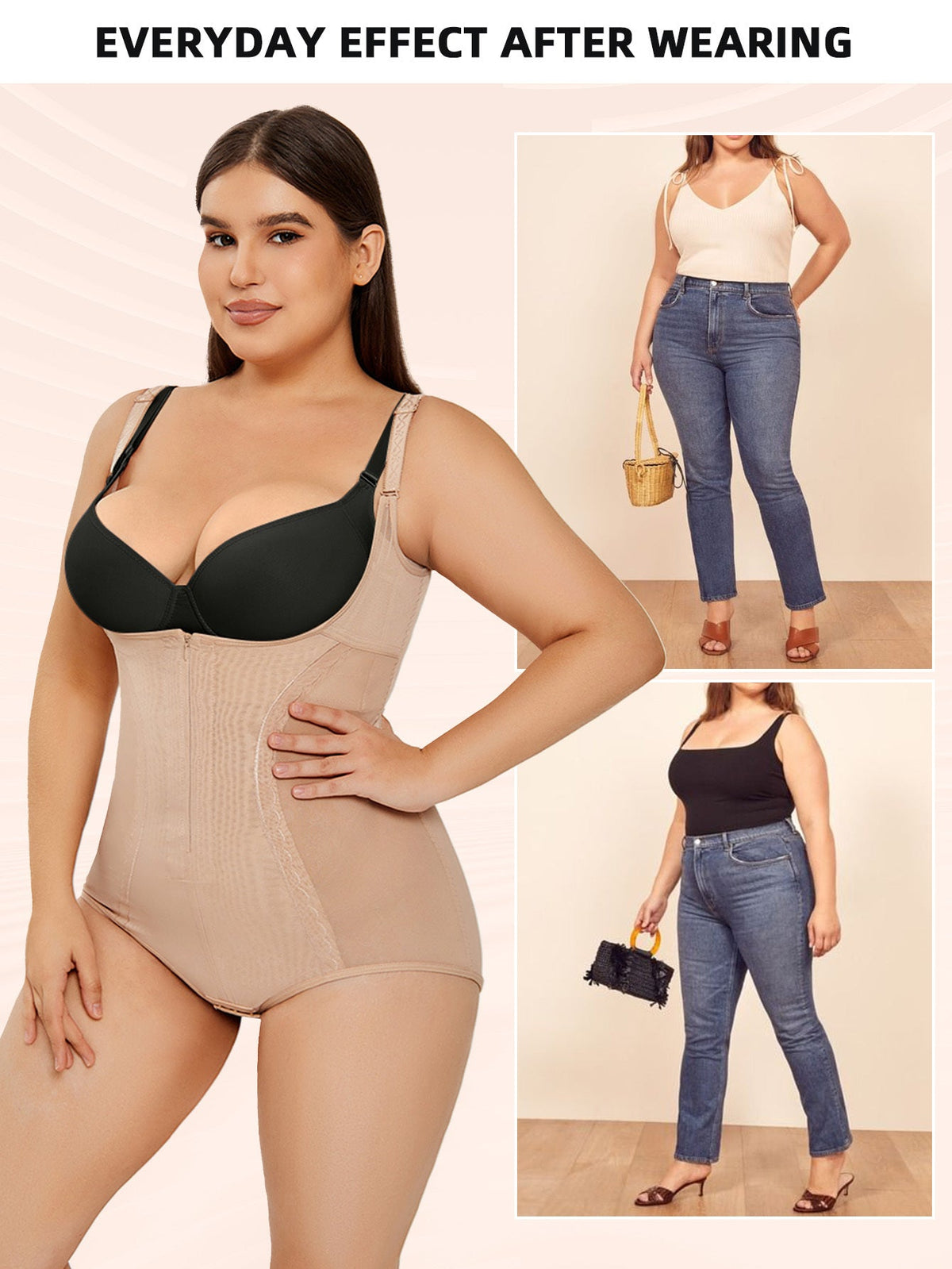 curvas atelier body shaper Bodysuit Tummy Control Slim Body Shaper