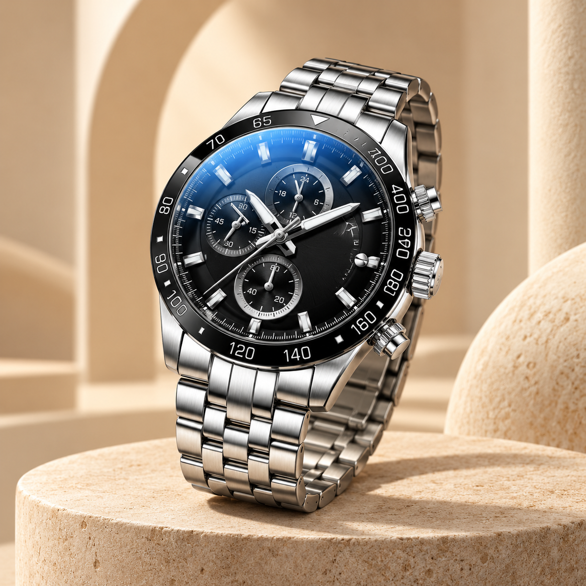 Curvas atelier Men's Quartz Watch