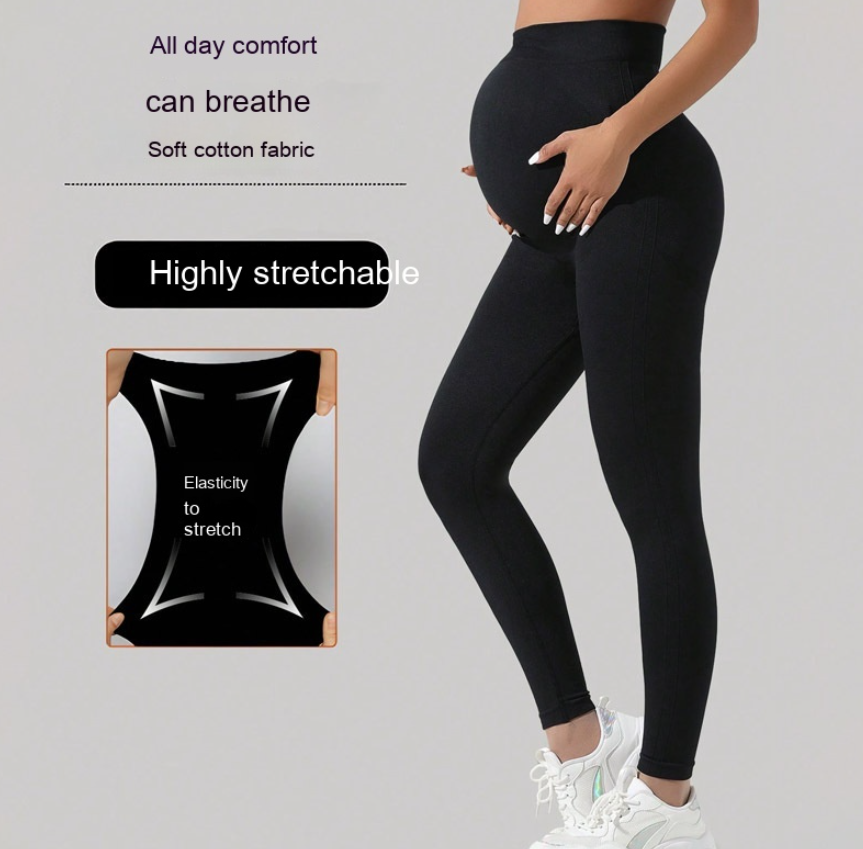 CURVAS ATELIER Maternity Seamless Support Yoga Pants