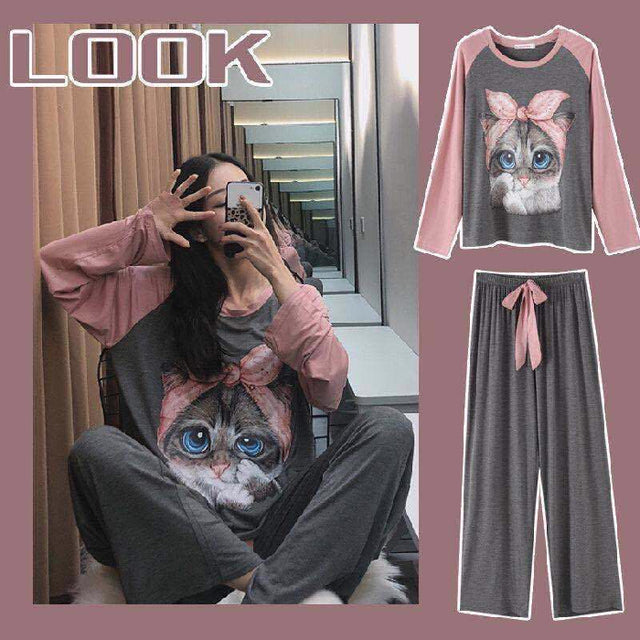 CURVAS ATELIER  Long Sleeve pajamas set designed for the modern woman. Certified from high quality materials