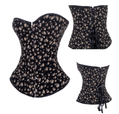 curvas atelier skull Pattern Body Shaper (One Piece)